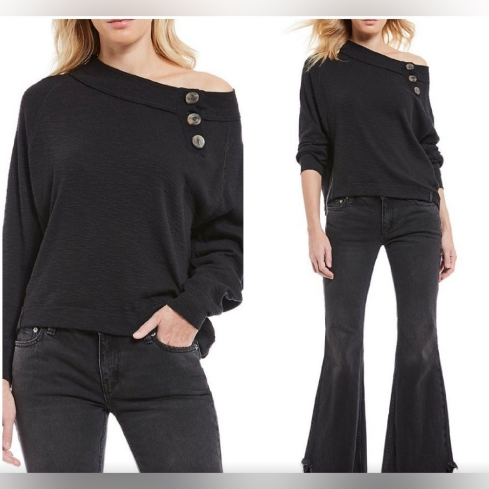 We the Free Women's Don't Forget Me Top Black Size M - Picture 10 of 10